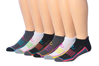 Ronnox Men's 6-Pairs Low Cut Running & Athletic Performance Socks Large/X-Large MRLT01-A-XL