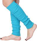 Isadora Paccini 80s Women's Ribbed Leg Warmers for Party Sports Accessories