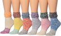 Tipi Toe Women's Ragg Cotton Warm Winter Crew Boot Socks