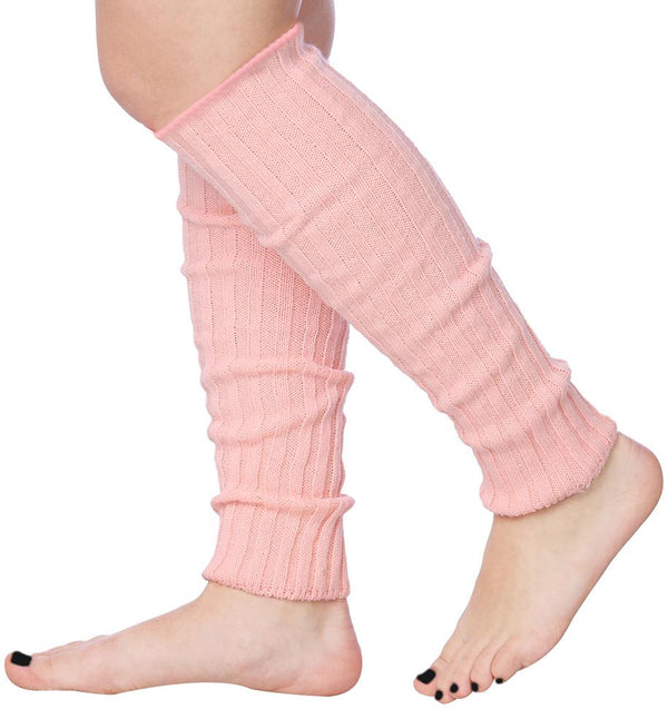 Isadora Paccini 80s Women's Ribbed Leg Warmers for Party Sports